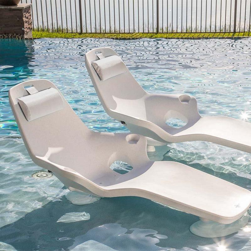 Tenjam Headrest Pillow with Pocket (Set of Two) - Pool Accessory