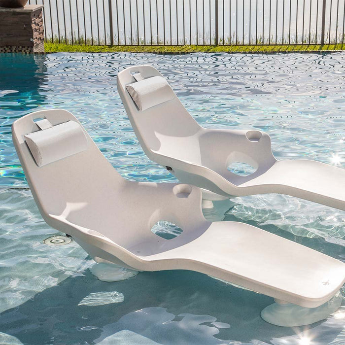 Tenjam Headrest Pillow with Pocket (Set of Two) - Pool Accessory