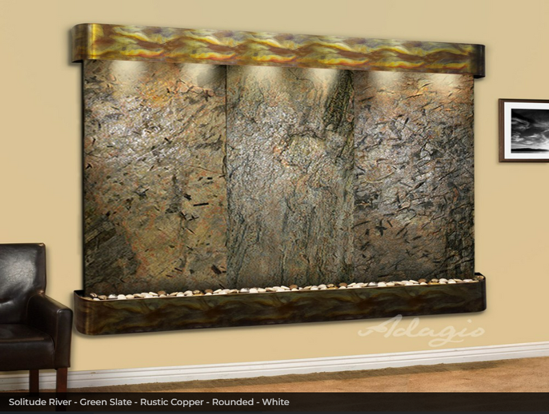 Adagio Water Features Solitude River Wall Fountain