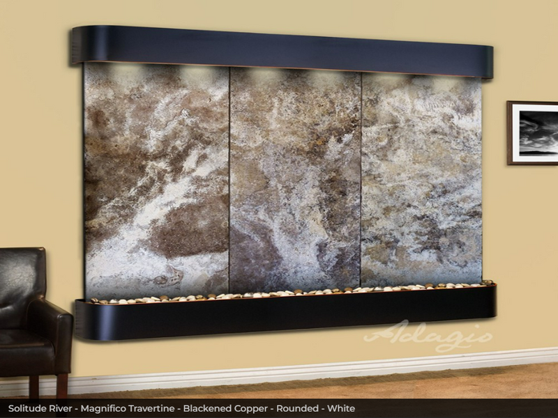 Adagio Water Features Solitude River Wall Fountain