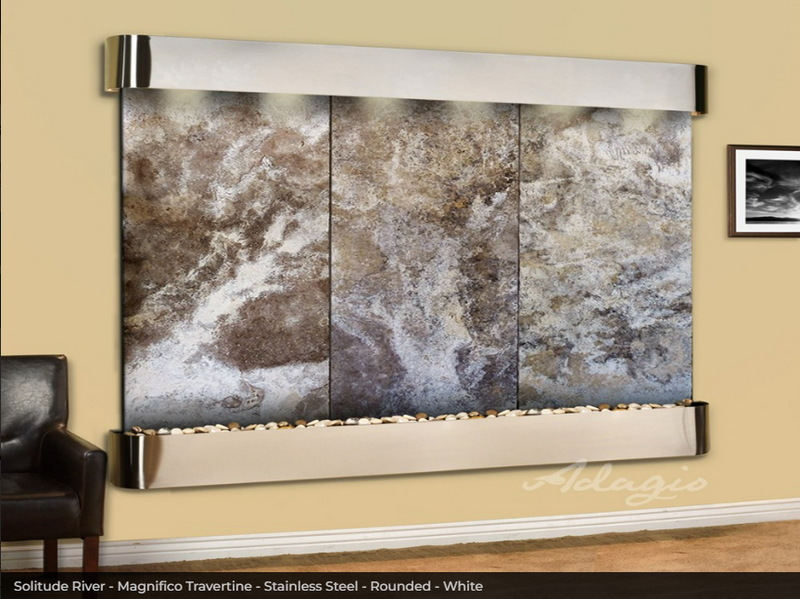 Adagio Water Features Solitude River Wall Fountain