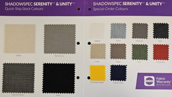 Shadowspec Fabric Color Sample