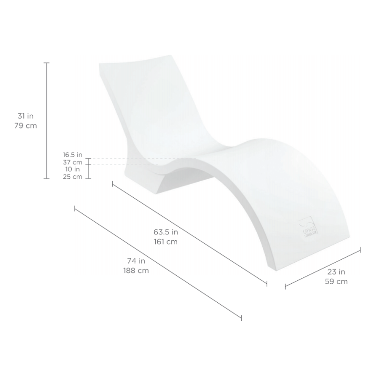 Ledge Lounger Deep Signature Chaise