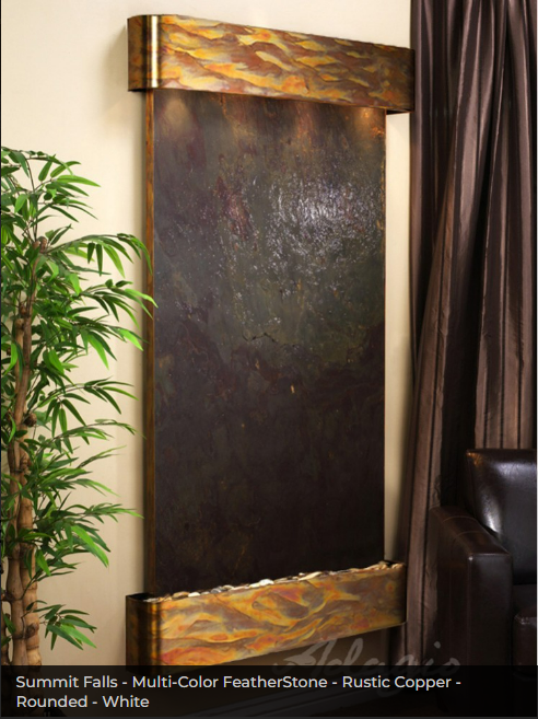 Adagio Water Features Summit Falls Wall Fountain