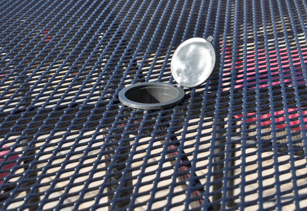 48-inch Round Mesh Top Table