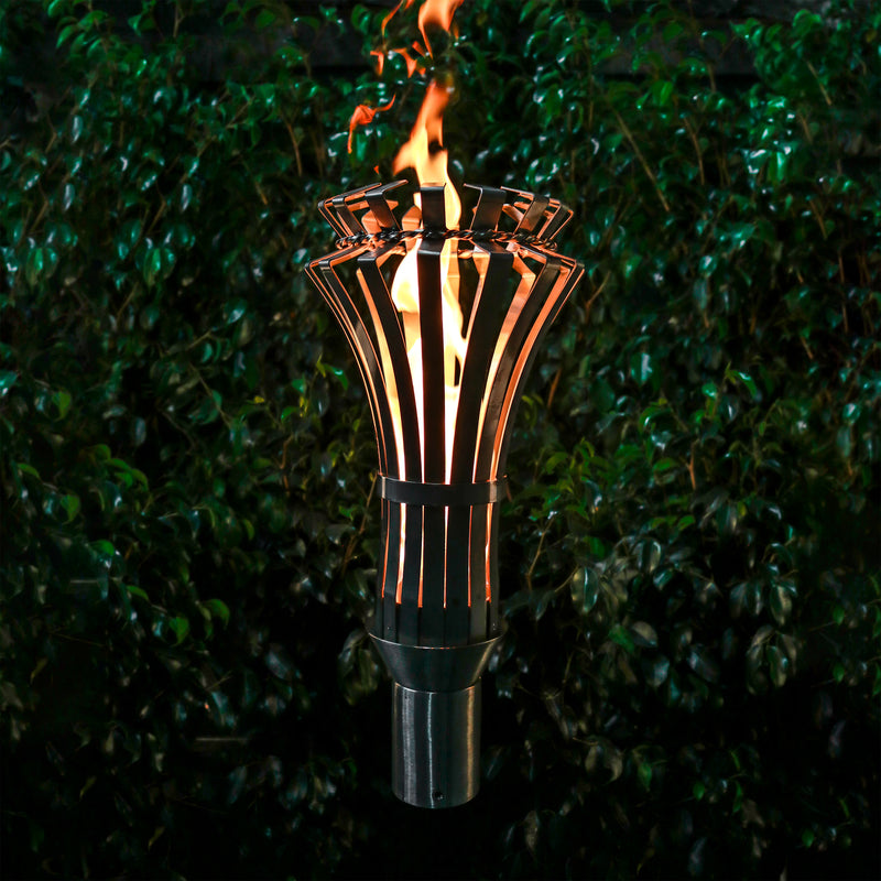 The Outdoor Plus Tiki Torch & Post Kit - Gothic (OPT-TPK11)