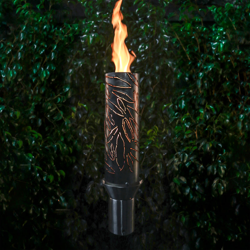 The Outdoor Plus Tiki Torch & Post Kit - Tropical (OPT-TPK13)