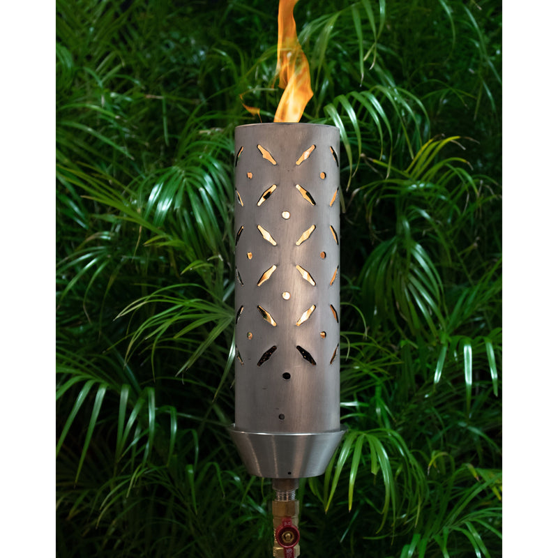The Outdoor Plus Tiki Torch & Post Kit - Diamond (OPT-TPK18)