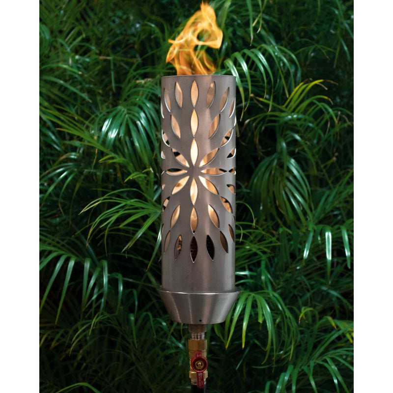The Outdoor Plus Tiki Torch & Post Kit - Sunshine (OPT-TPK23)