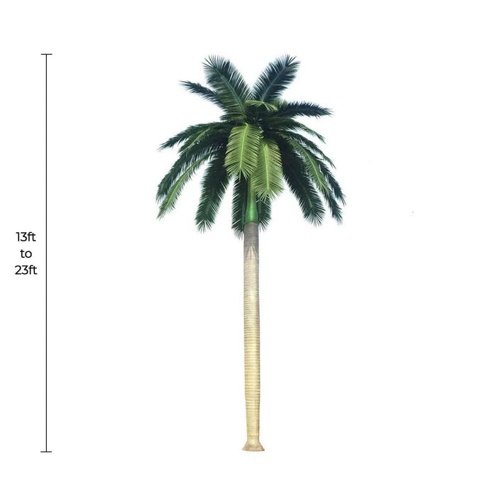 Large Artificial Royal Palm Tree (13ft - 23ft) UV Resistant