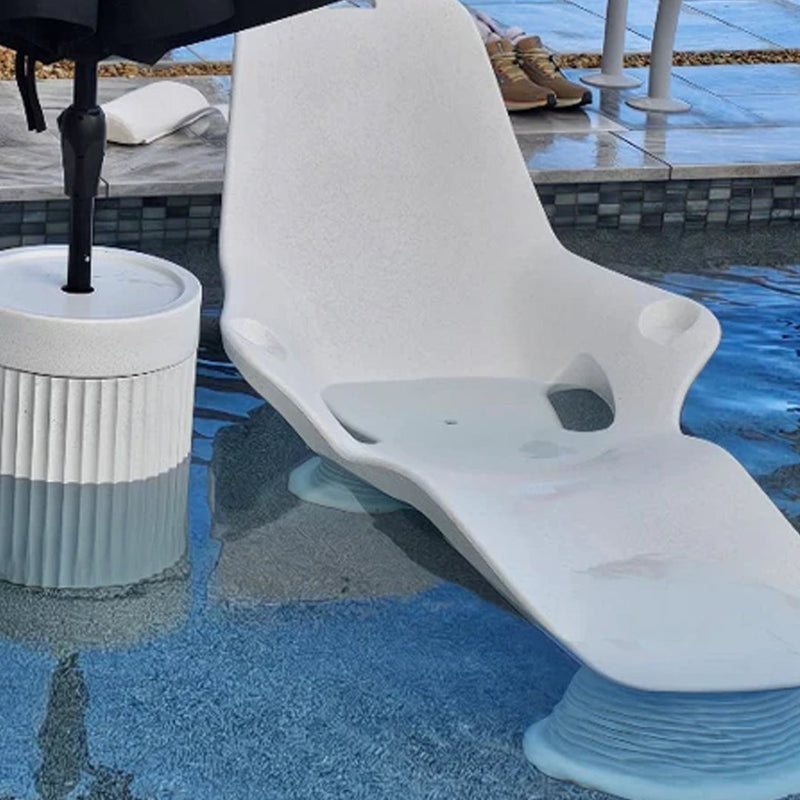 Tenjam Rippled Tall Side Table - In-Pool & Patio Side Table