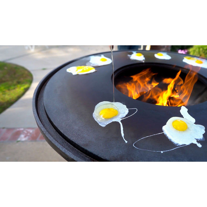 The Outdoor Plus Mojave Wood Burning Grill