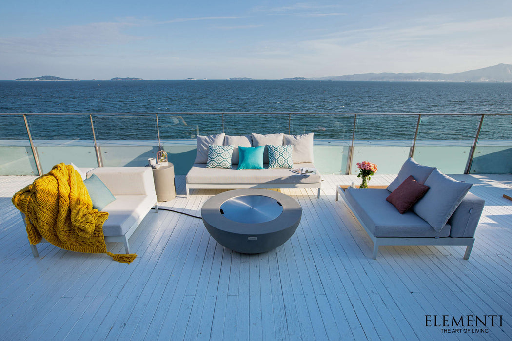 Elementi Lunar Fire Bowl Table