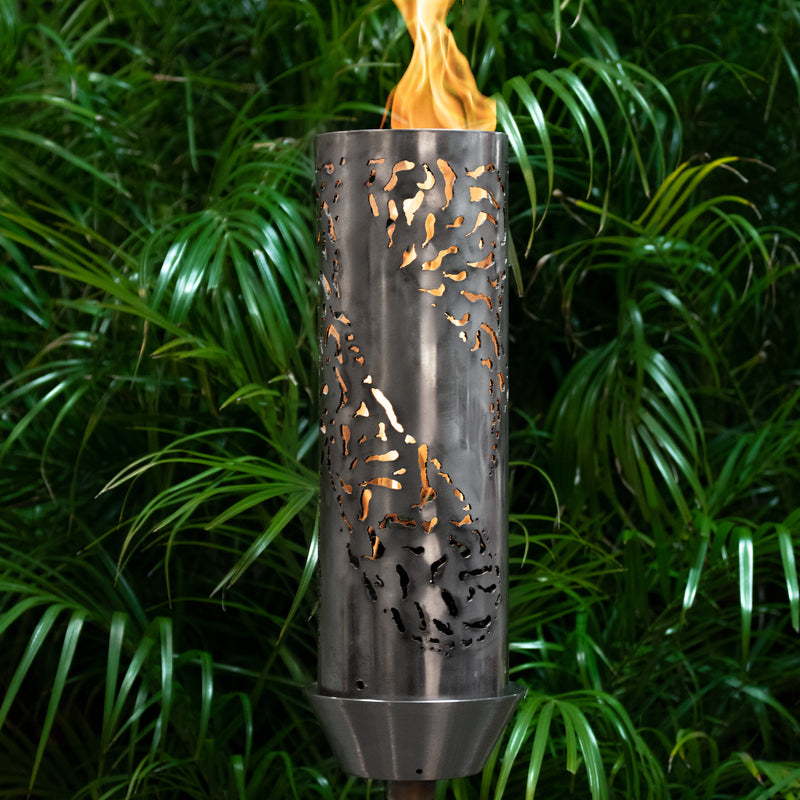 The Outdoor Plus Tiki Torch & Post Kit - Tiki Style (OPT-TPK25)