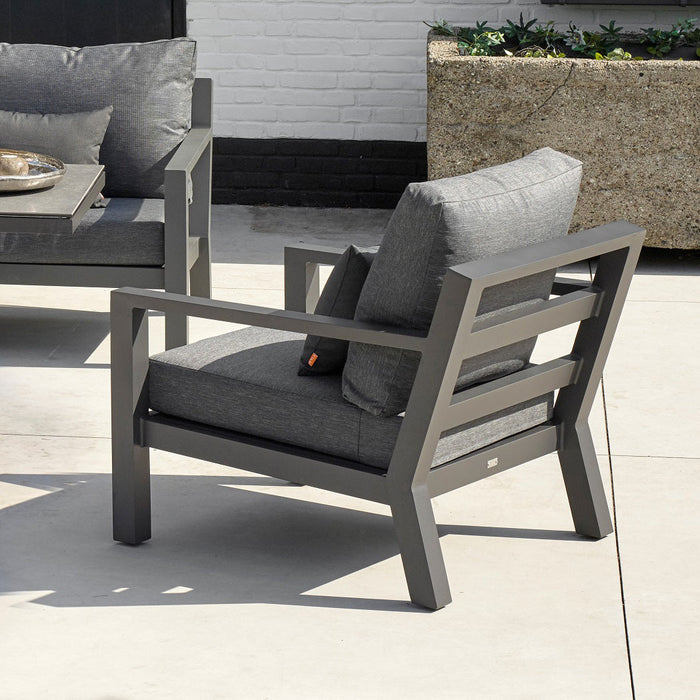 Timber Lounge  Set with High Coffee Table