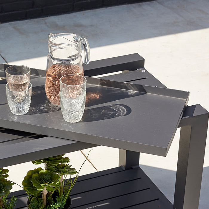 Easy Serving Trolley - Aluminum