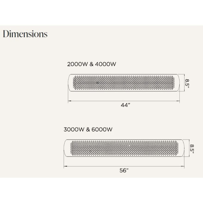 Bromic Tungsten Smart-Heat® Electric Heater