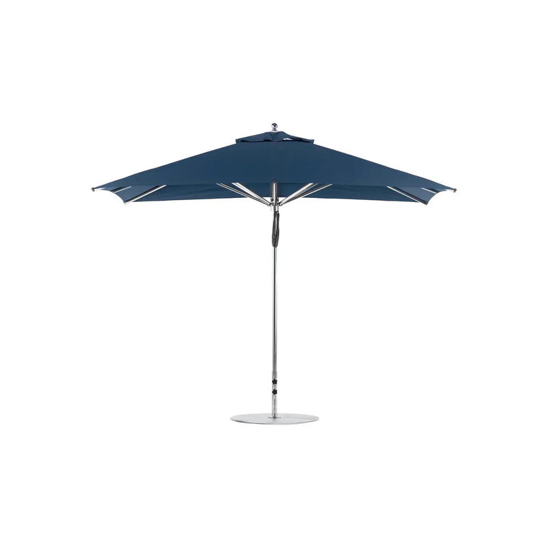Ledge Lounger Premier Aluminum Umbrella - 8.5' Rectangle Pulley