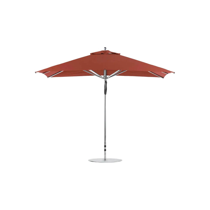 Ledge Lounger Premier Aluminum Umbrella - 8.5' Rectangle Pulley