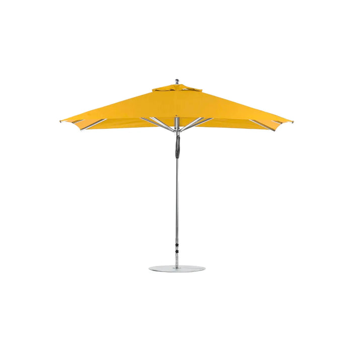 Ledge Lounger Premier Aluminum Umbrella - 8.5' Rectangle Pulley