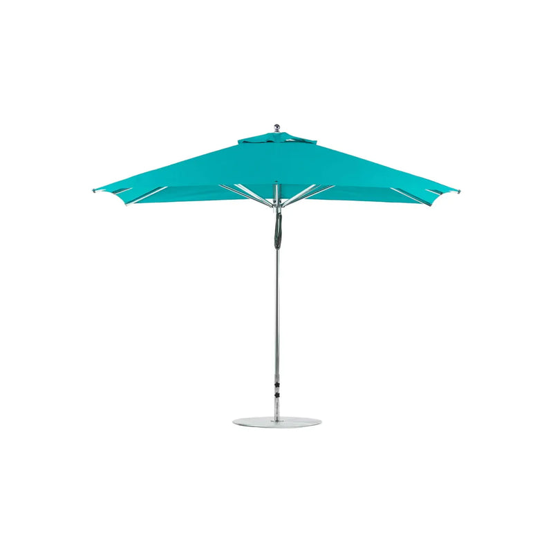 Ledge Lounger Premier Aluminum Umbrella - 8.5' Rectangle Pulley