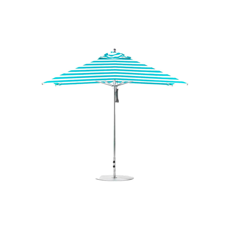 Ledge Lounger Premier Aluminum Umbrella - 10' Square Pulley