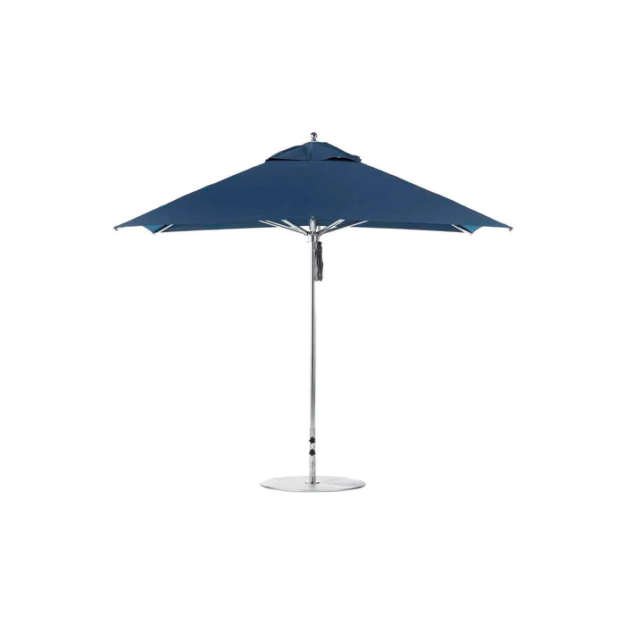 Ledge Lounger Premier Aluminum Umbrella - 10' Square Pulley