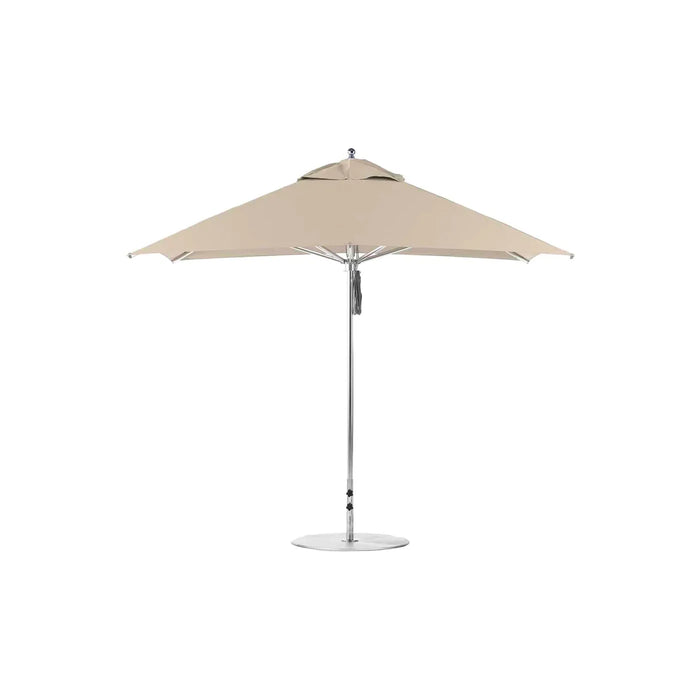 Ledge Lounger Premier Aluminum Umbrella - 10' Square Pulley