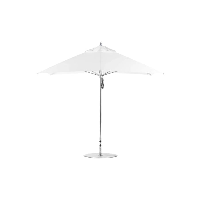 Ledge Lounger Premier Aluminum Umbrella - 10' Square Pulley