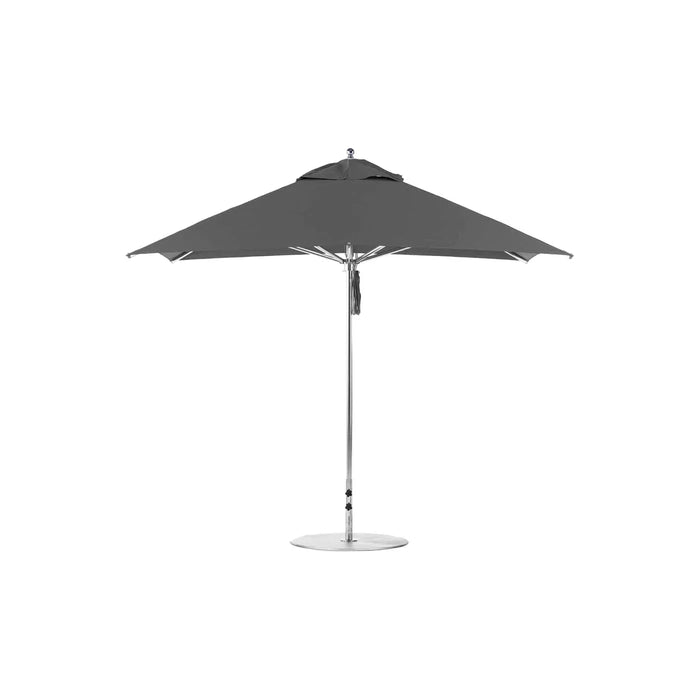 Ledge Lounger Premier Aluminum Umbrella - 10' Square Pulley