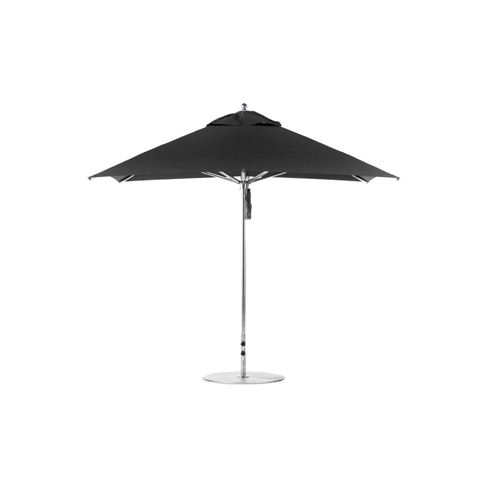 Ledge Lounger Premier Aluminum Umbrella - 10' Square Pulley