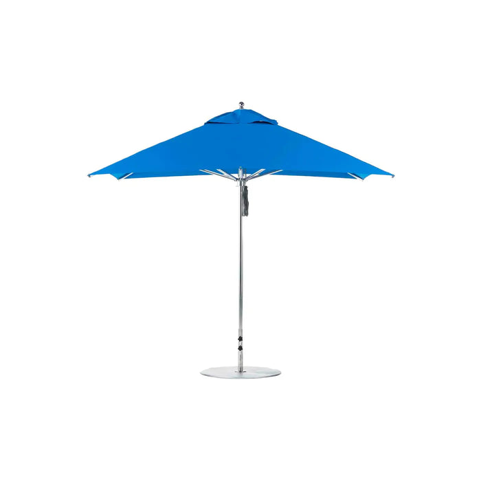 Ledge Lounger Premier Aluminum Umbrella - 10' Square Pulley