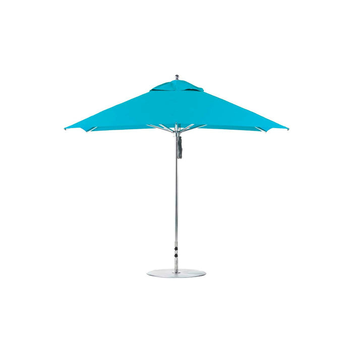 Ledge Lounger Premier Aluminum Umbrella - 10' Square Pulley