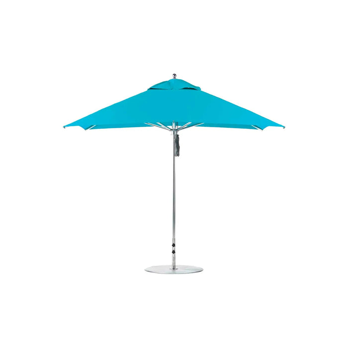 Ledge Lounger Premier Aluminum Umbrella - 10' Square Pulley