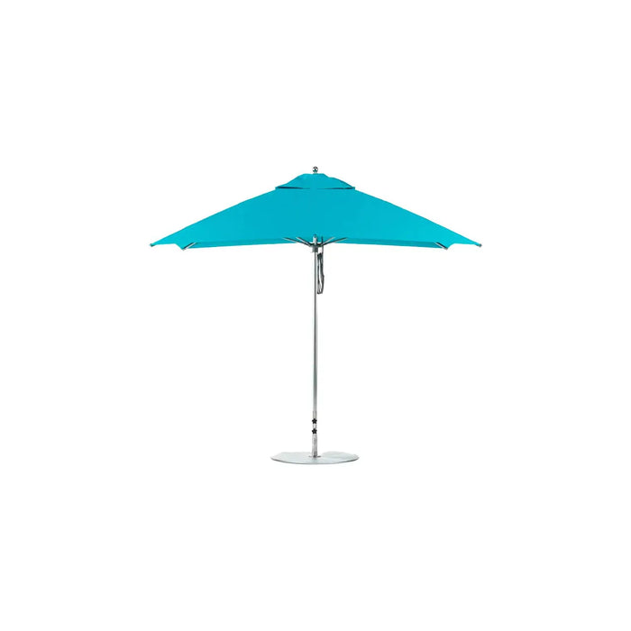 Ledge Lounger Essential Fiberglass Umbrella - 10' Square Pulley