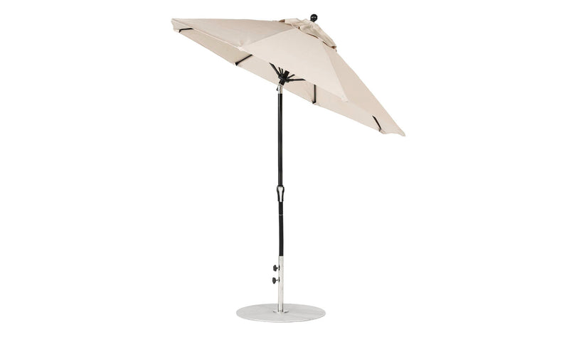 Ledge Lounger 7.5' Octagon Crank Auto Tilt Essential Fiberglass Umbrella