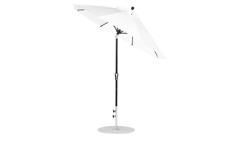 Ledge Lounger 7.5' Octagon Crank Auto Tilt Essential Fiberglass Umbrella