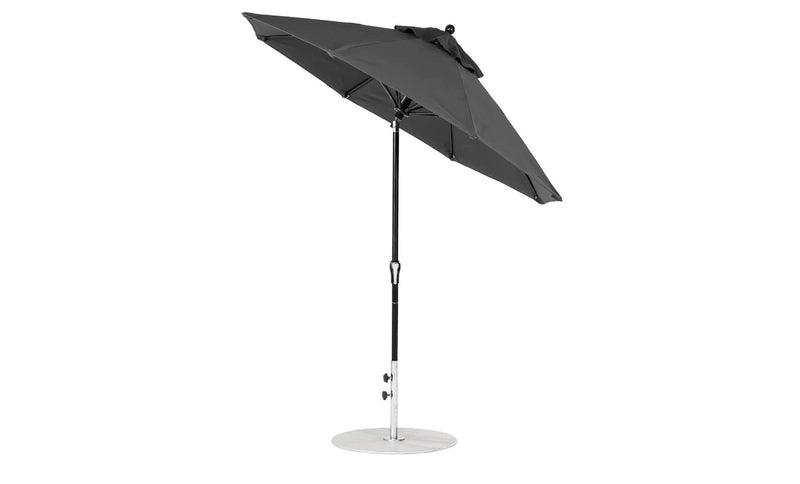 Ledge Lounger 7.5' Octagon Crank Auto Tilt Essential Fiberglass Umbrella