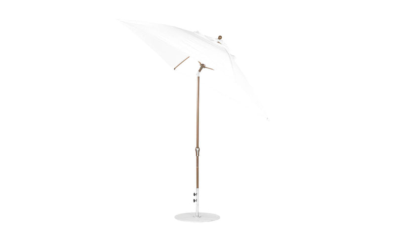 Ledge Lounger 7.5' Octagon Crank Auto Tilt Essential Fiberglass Umbrella