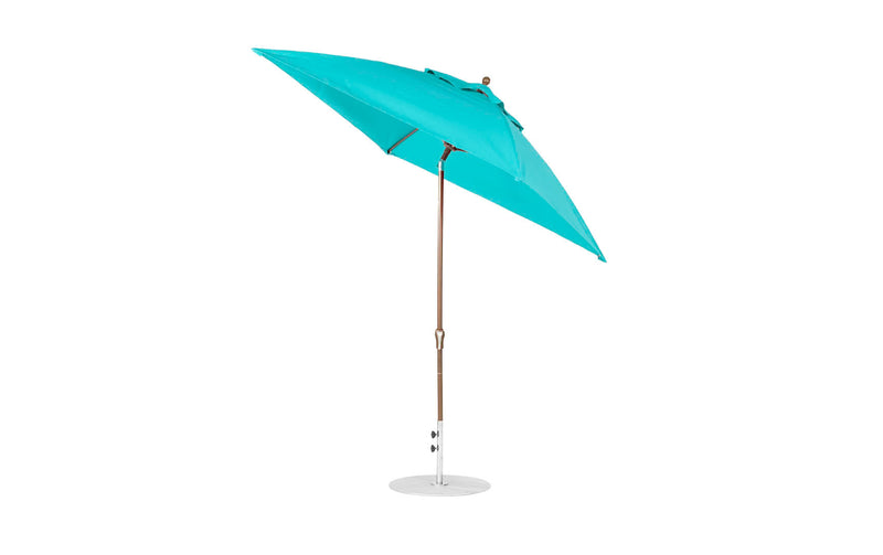 Ledge Lounger 7.5' Octagon Crank Auto Tilt Essential Fiberglass Umbrella