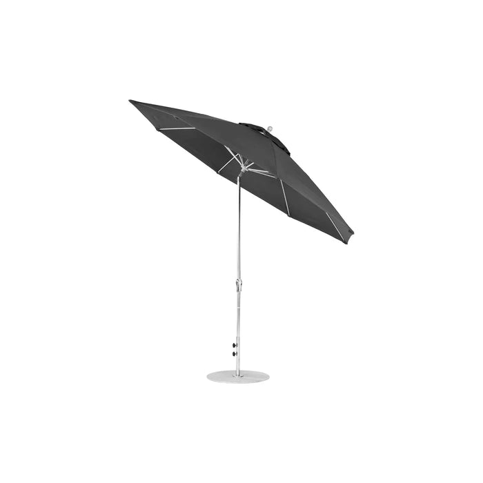 Ledge Lounger Essential Fiberglass Umbrella - 11' Octagon Crank Auto Tilt