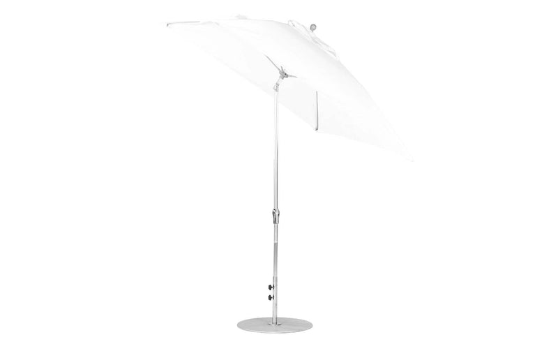 Ledge Lounger 7.5' Square Crank Auto Tilt Essential Fiberglass Umbrella