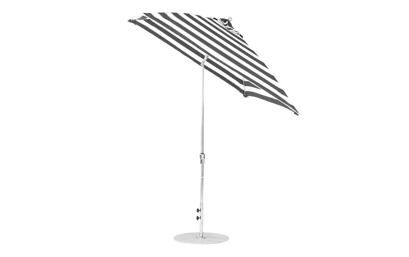 Ledge Lounger 7.5' Square Crank Auto Tilt Essential Fiberglass Umbrella