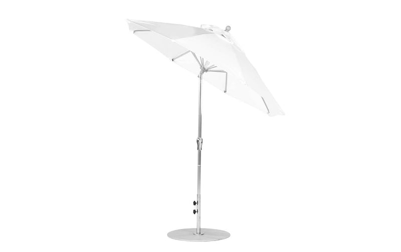 Ledge Lounger 7.5' Octagon Crank Auto Tilt Essential Fiberglass Umbrella