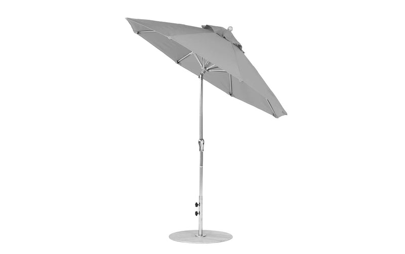 Ledge Lounger 7.5' Octagon Crank Auto Tilt Essential Fiberglass Umbrella