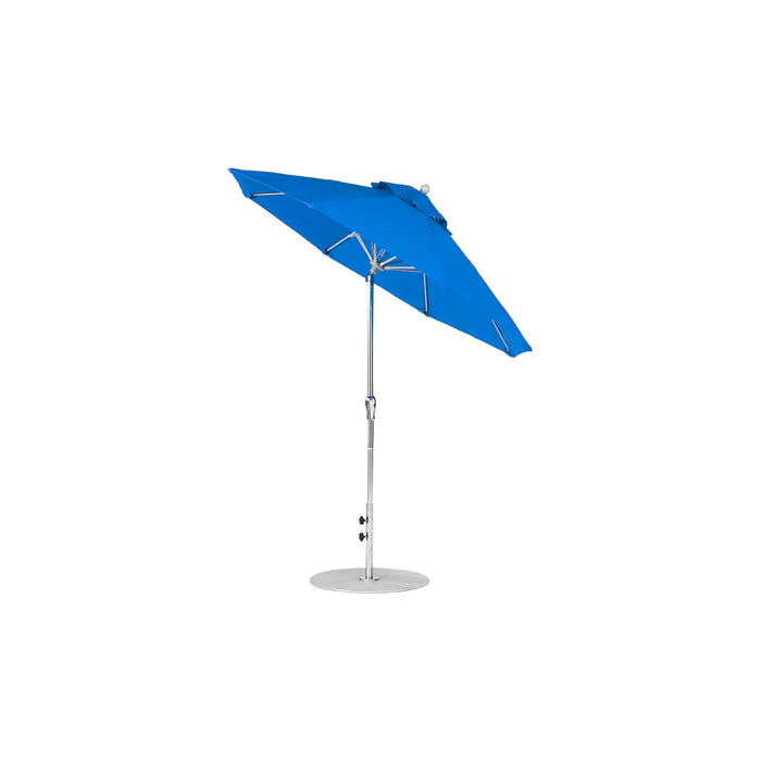 Ledge Lounger Essential Fiberglass Umbrella - 7.5' Octagon Crank Auto Tilt