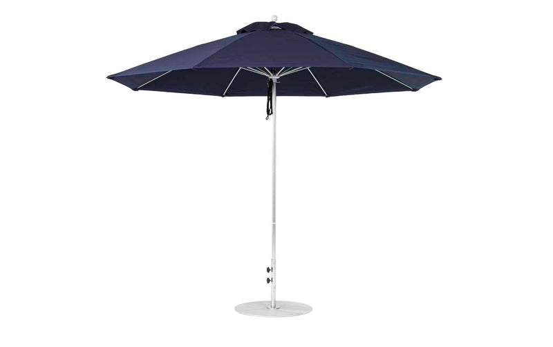 Ledge Lounger 11' Octagon Pulley Essential Fiberglass Umbrella