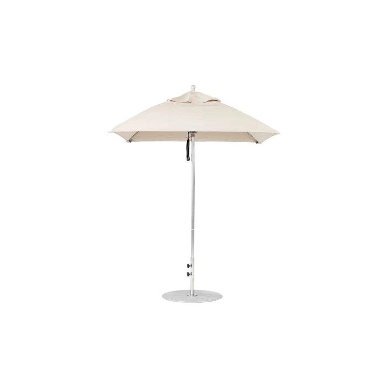 Ledge Lounger Essential Fiberglass Umbrella - 6.5' Square Pulley