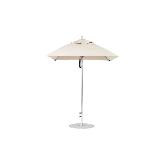 Ledge Lounger Essential Fiberglass Umbrella - 6.5' Square Pulley