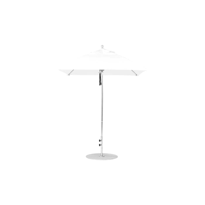 Ledge Lounger Essential Fiberglass Umbrella - 6.5' Square Pulley